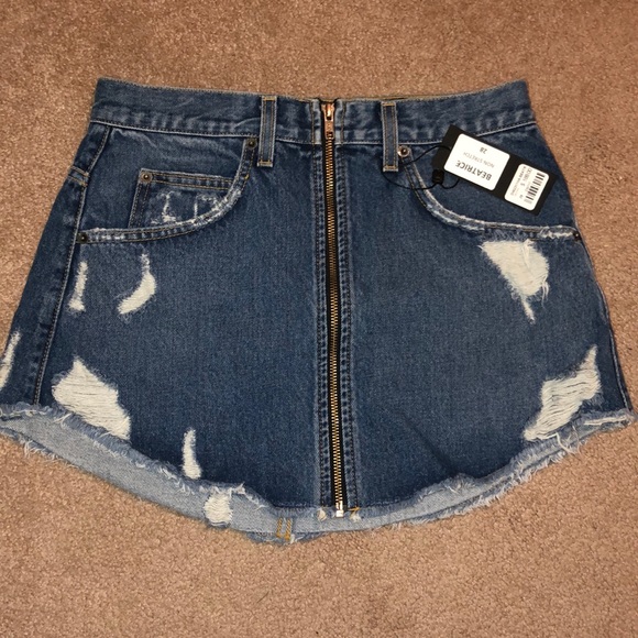 Beatrice Carmar Denim Skirt